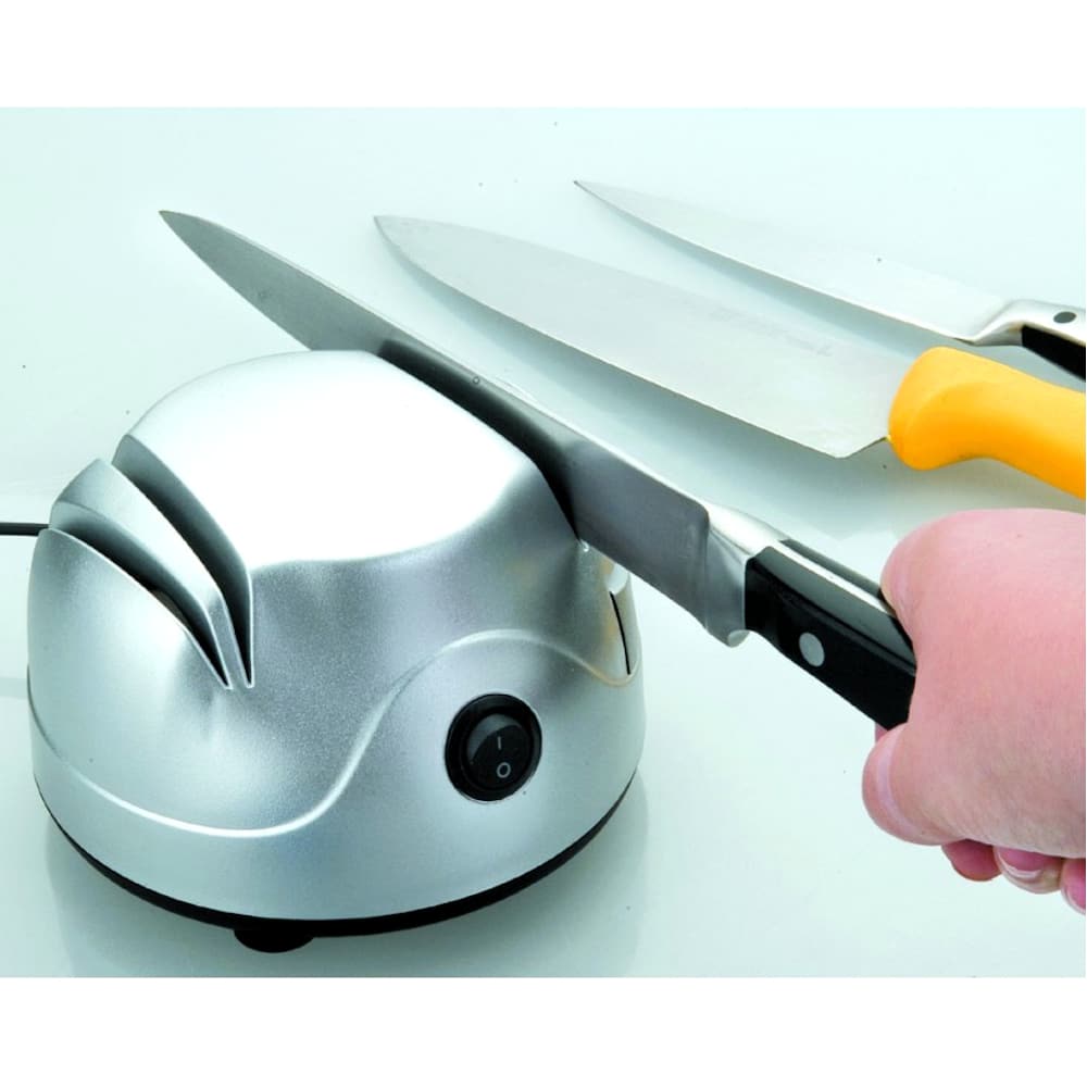 Afilador de cuchillos eléctrico, afilador de cuchillos profesional para el  hogar, afiladores de cuchillos con cubierta protectora, cuchillos de cocina