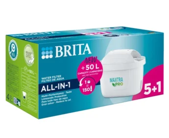 BRITA Pack de 4 cartuchos de filtro MAXTRA PRO All-in-1 – Nuevo MAXTRA +,  Plus – reduce algunos pesticidas, herbicidas y residuos medicamentosos