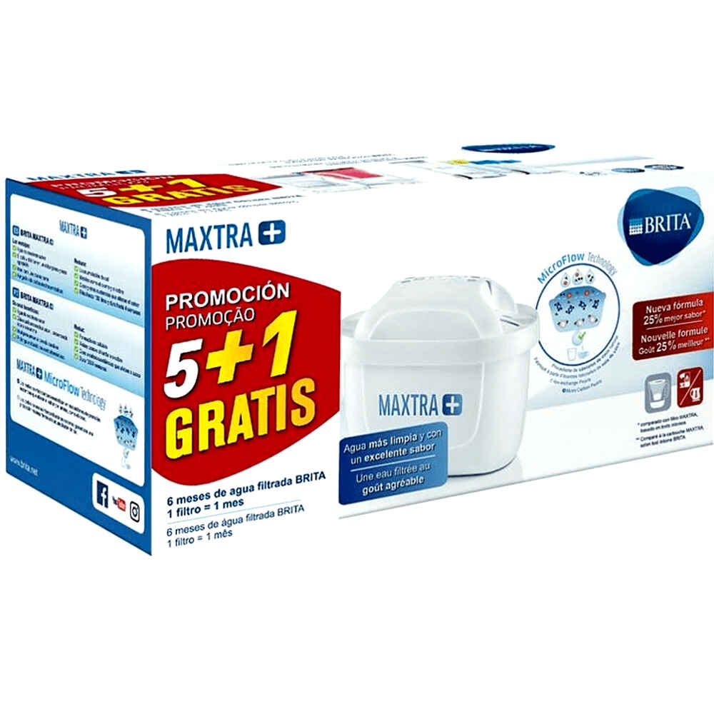 Brita Filtro Maxtra+ 4 Unidades Blanco